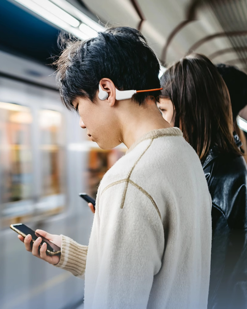 Auricolari Bluetooth a conduzione ossea con gancio auricolare per sport da corsa G1 non in-ear all'ingrosso transfrontalieri_voghion.com