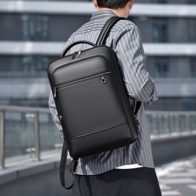 Herren 2025 Frühjahr und Sommer Neue Business-Mode Großraum-Rucksack Reise-Laptop-Tasche Schultasche Freizeit Täglich Einfaches Pendeln_voghion.com