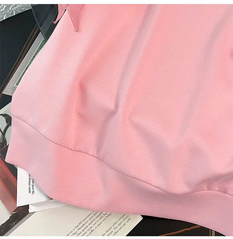 Petite taille des femmes, un ensemble complet de shorts à manches courtes de célébrités d'Internet, costume deux pièces_voghion.com