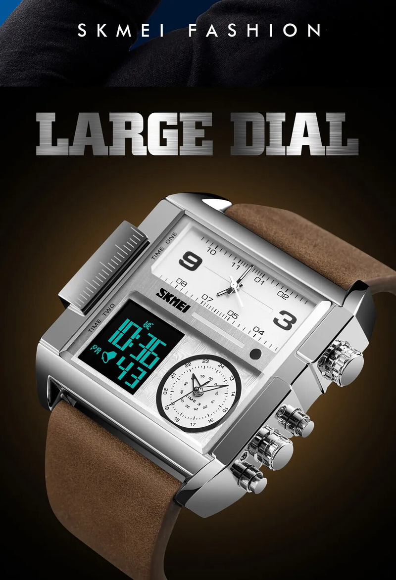 SKMEI 1391 Herr Militär sportklocka Topp Lyxmärke Armbandsur Herr Quartz Digitala klockor Manklocka Relogio Masculino_voghion.com
