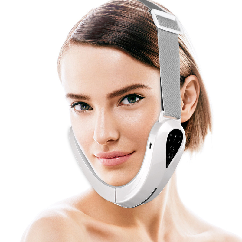 Dispositivo inteligente de microcorriente EMS, mascarilla facial reafirmante, masajeador facial en V, dispositivo de adelgazamiento y belleza_voghion.com