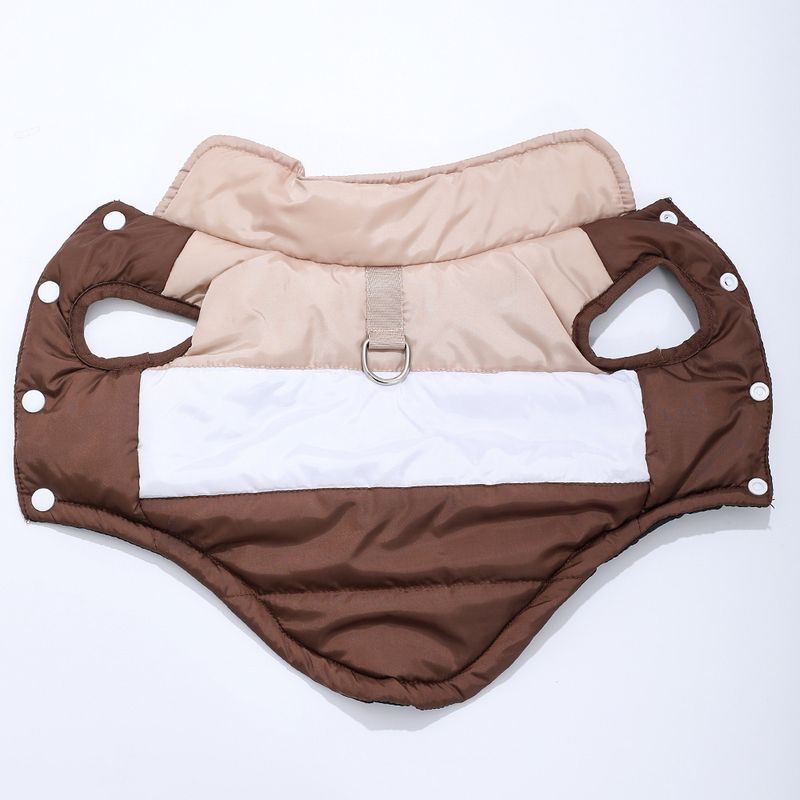 Vêtements en coton pour chien, combinaison de ski chaude et coupe-vent, manteau d'automne et d'hiver pour Golden Retriever et Husky_voghion.com