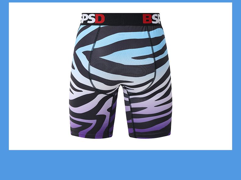 Intimo maschile con stampa digitale, pantaloncini da ragazzo, boxer, casual, personalità, pantaloncini da giovane, lunghezza grande_voghion.com