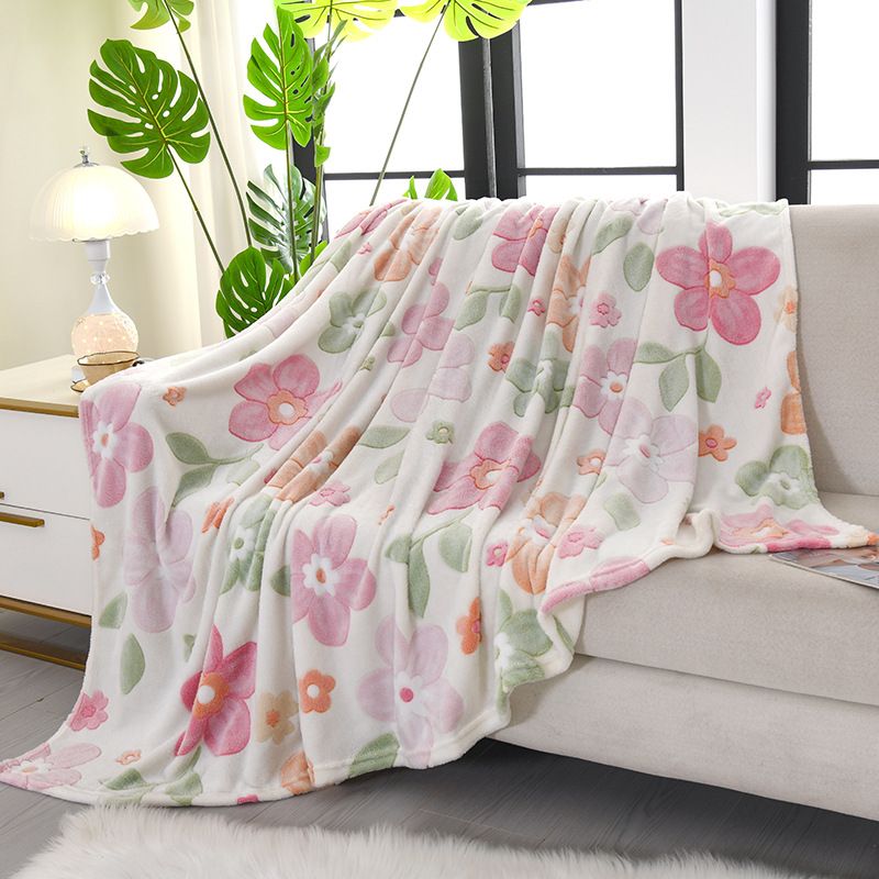 Cross-Border Foreign Trade Snowflake Velvet Warm Cozy Skin-Friendly Blanket Wholesale_voghion.com