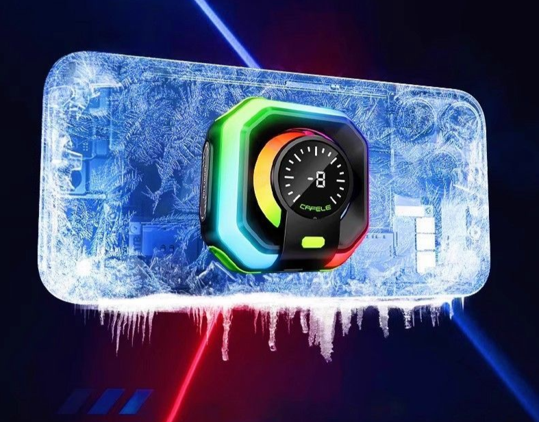 Kompatibel mit Huawei Phone Cooler Semiconductor Ice Silent Ultra-Quiet Back Clip Wiederaufladbares Kühlgerät_voghion.com