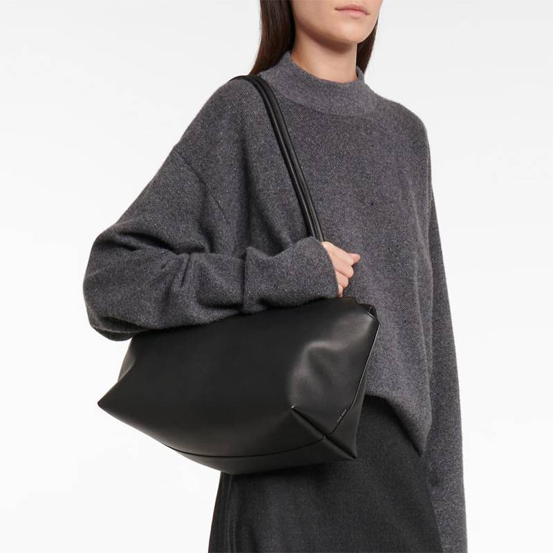 Borsa a tracolla da donna in stile retrò minimalista con un tocco di alta qualità, borsa tote leggera e di lusso, borsa a mano di grande capacità_voghion.com