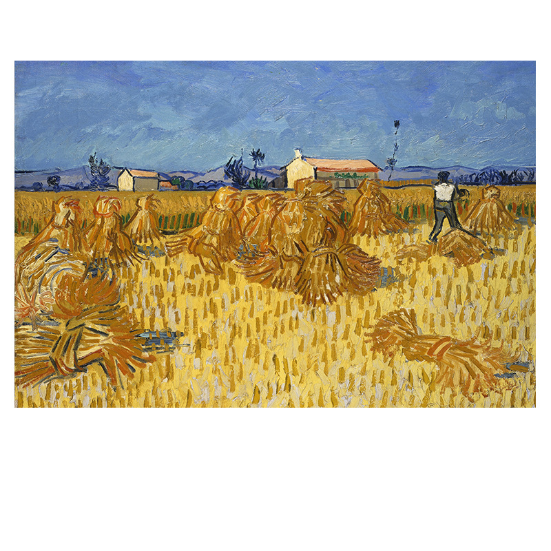 Oil painting style PVC western style placemats Monet famous paintings creative insulation pads printed placemats home hotel theme decorative mats_voghion.com