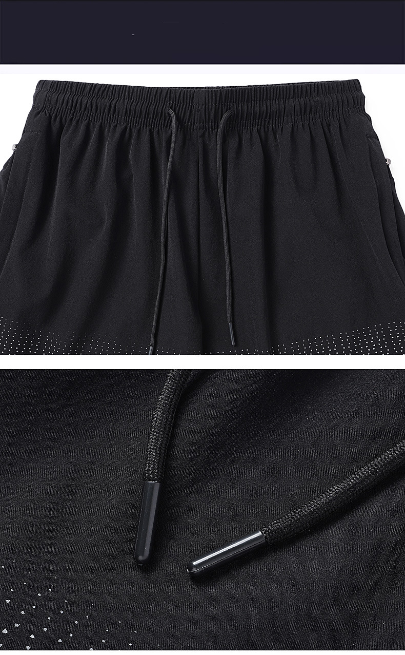 Men's Clothing L 8XL New Large Size Sports Shorts Men's Summer Thin Loose Plus Fat Plus Fat Fitness Running Three Point_voghion.com