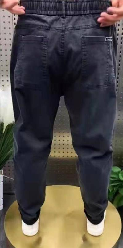 Stretch-Arbeitsjeans für Herren – Cargohose mit Relaxed Fit und mehreren Taschen in Übergröße (M-8XL) – Atmungsaktive Modalmischung für Sommer und Arbeit_voghion.com