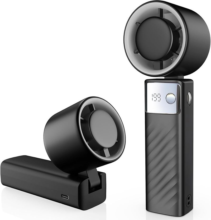 Wentylator składany Turbine Tech - 199 prędkości, 20 godzin pracy_voghion.com