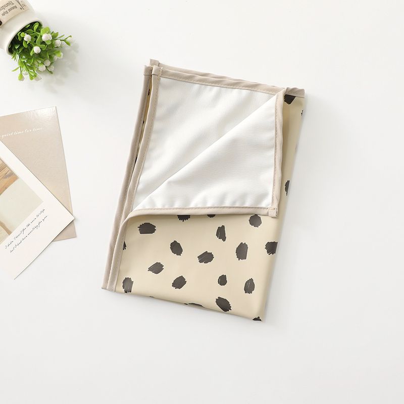 Neue Baby-Windelunterlage aus weichem PU, wasserdicht, auslaufsicher, waschbar, Urinunterlage für Neugeborene, Wickelunterlage, wiederverwendbare Picknick-Reisematten_voghion.com