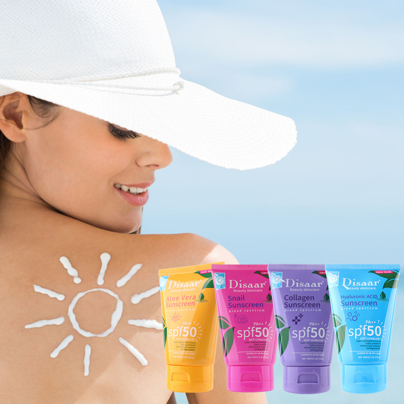 Disaar Collagen Skin Hidratante e corretivo Proteção UV 100ml Protetor solar_voghion.com