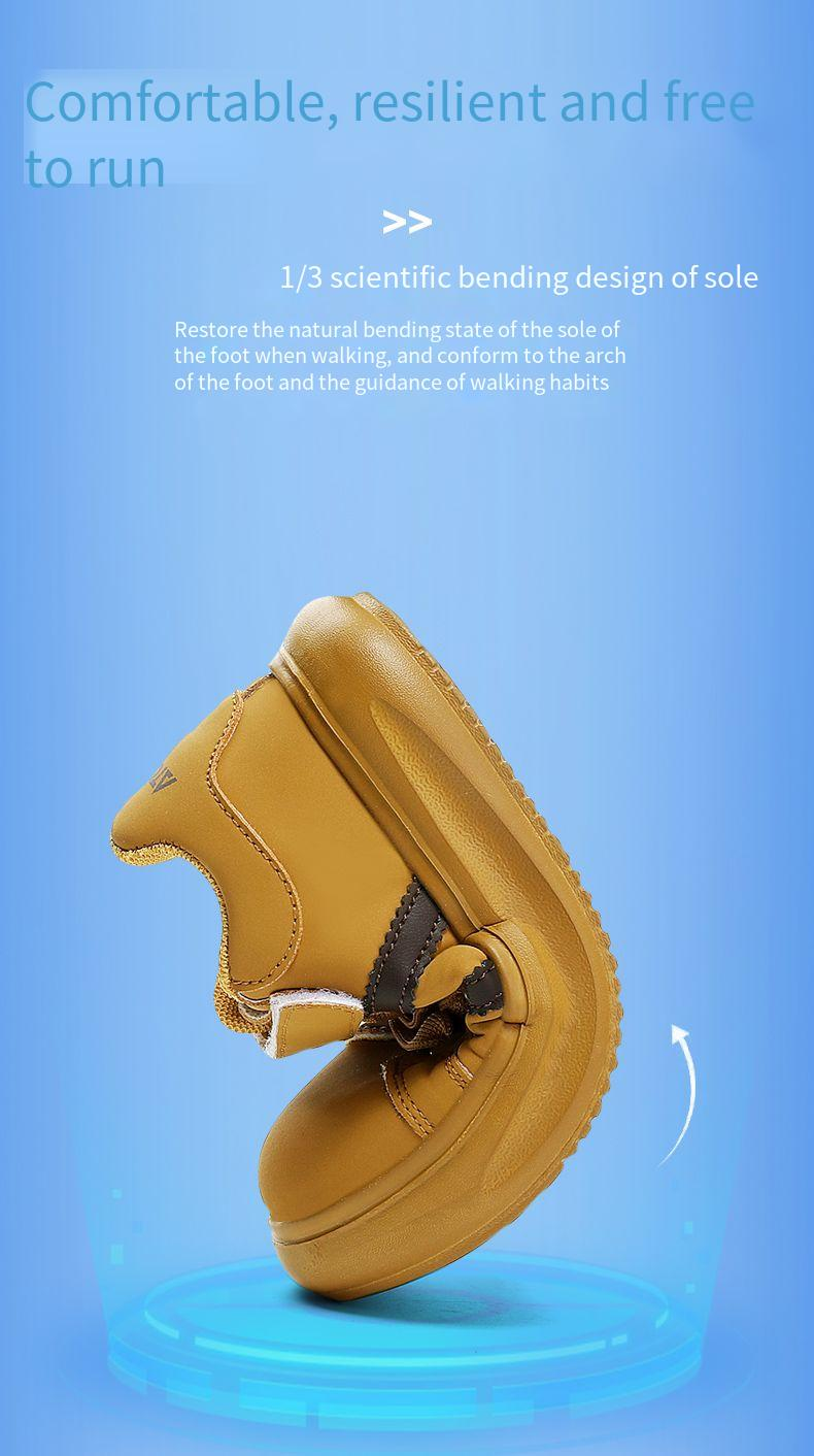 ATONGMU Neu für das Frühjahr 2024 Jungen- und Mädchen-Freizeitschuhe, Klettverschluss-Schuhe mit dickem Boden, Outdoor-Sportschuhe, lässig, vielseitig_voghion.com