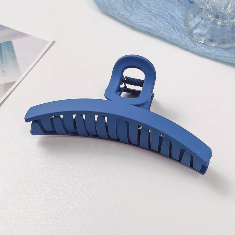 Elegante blaue Haarspange für Frauen, modische französische elegante Haarspangen, koreanische Haarklammern, Haarnadeln für Mädchen, Haar-Accessoires_voghion.com