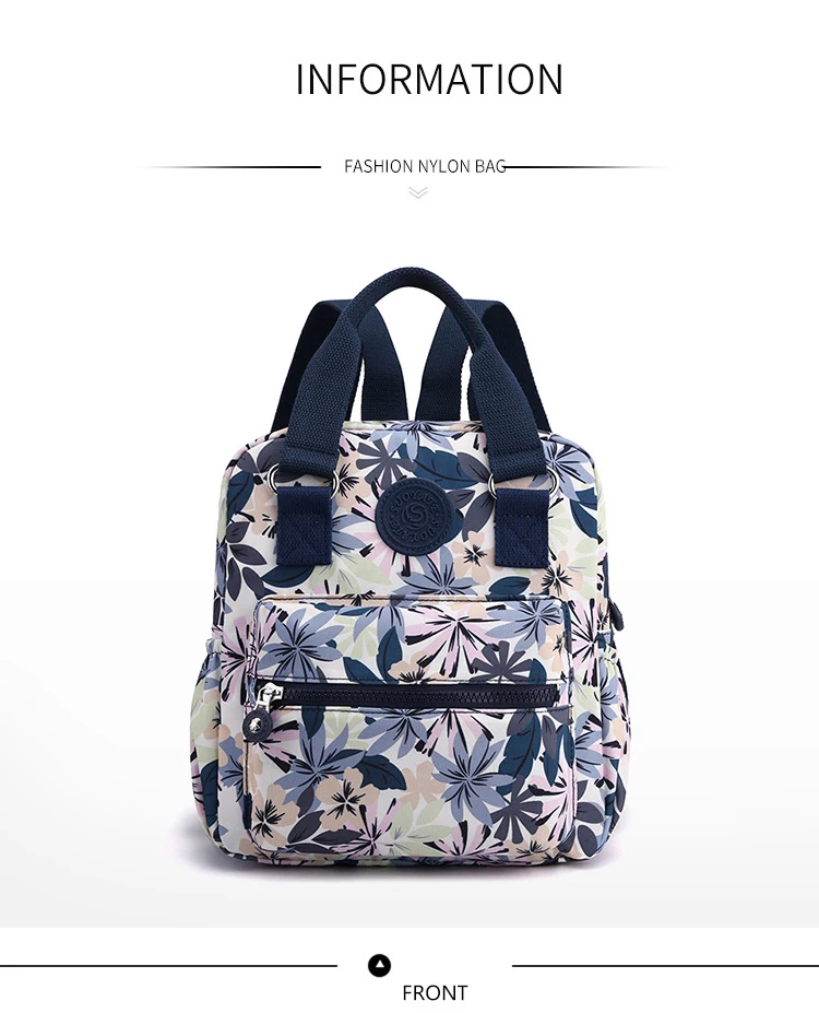 Mode Frauen Schulrucksack Graffiti Umhängetaschen für Teenager Mädchen weibliche hochwertige leichte Nylon Reiserucksäcke_voghion.com