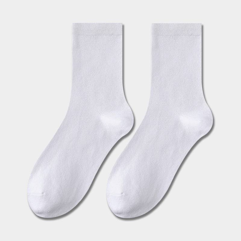 Meias masculinas Four Seasons Desodorante Meias femininas Meias de compressão de algodão de cano médio_voghion.com