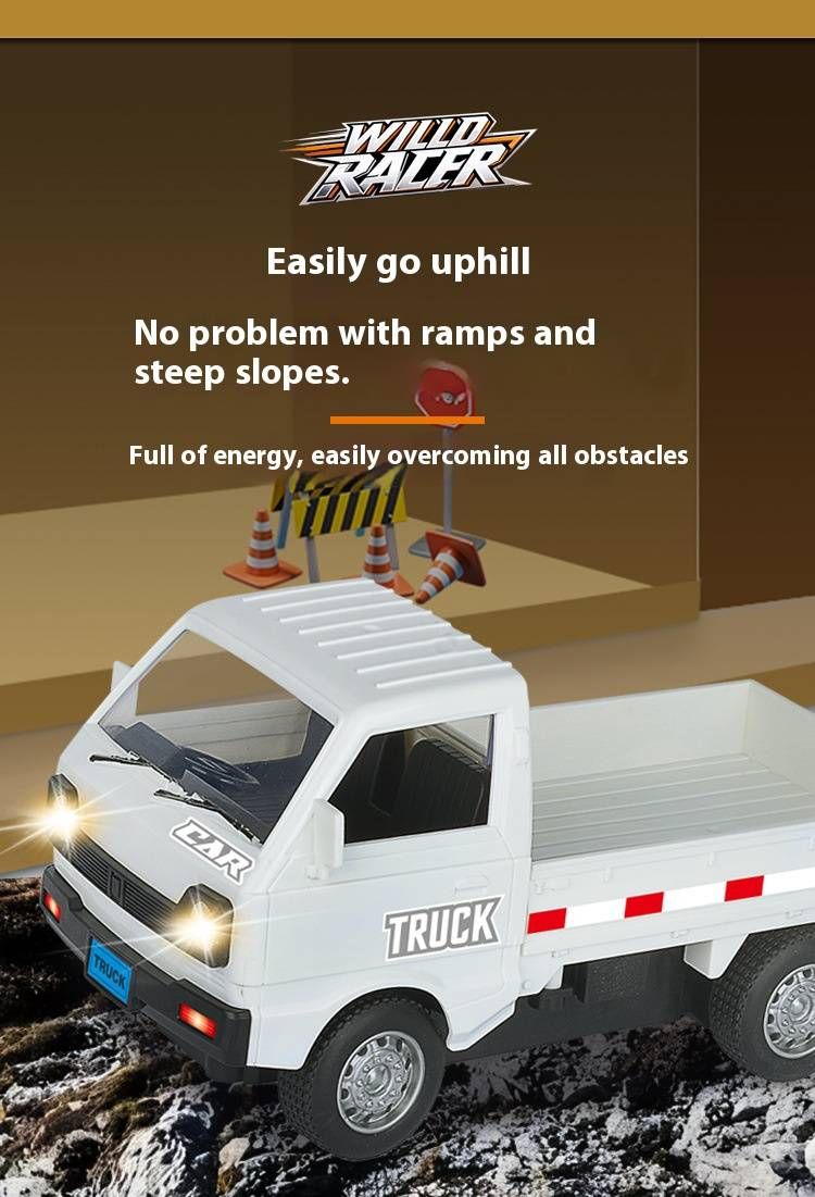 1:16 Scale RC Mini Truck – Suzuki-Inspired Remote Control Drift Car For Kids (4-6 Years) – Rechargeable Electric Toy With Realistic Cab_voghion.com