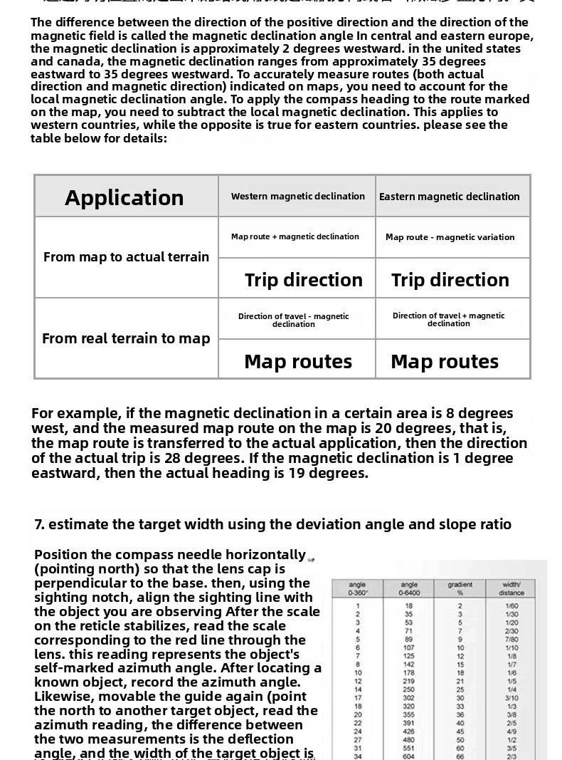 Source Manufacturer American Outdoor Multifunctional Compass High Precision Professional Camping Luminous North Needle_voghion.com