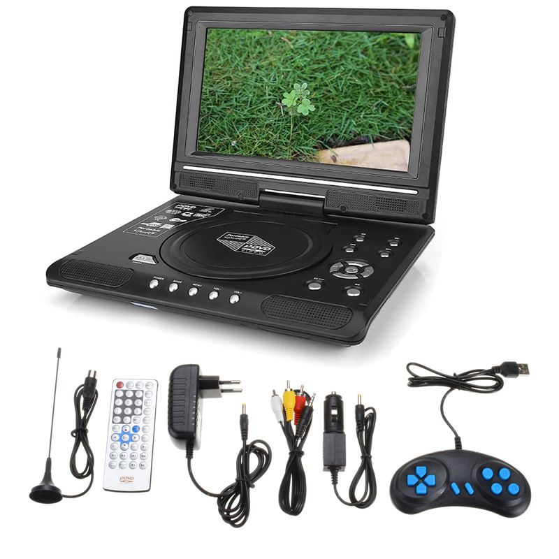 Novi američki standardni 9,8-inčni prijenosni DVD višejezični player EVD zaslon SD kartica USB multimedija cross 8_voghion.com
