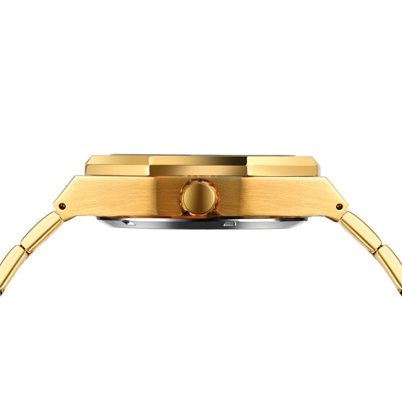 Montre mécanique automatique squelette tendance pour homme avec fonction heure universelle, boîtier en acier inoxydable de 41 mm, verre minéral, bracelet en alliage_voghion.com