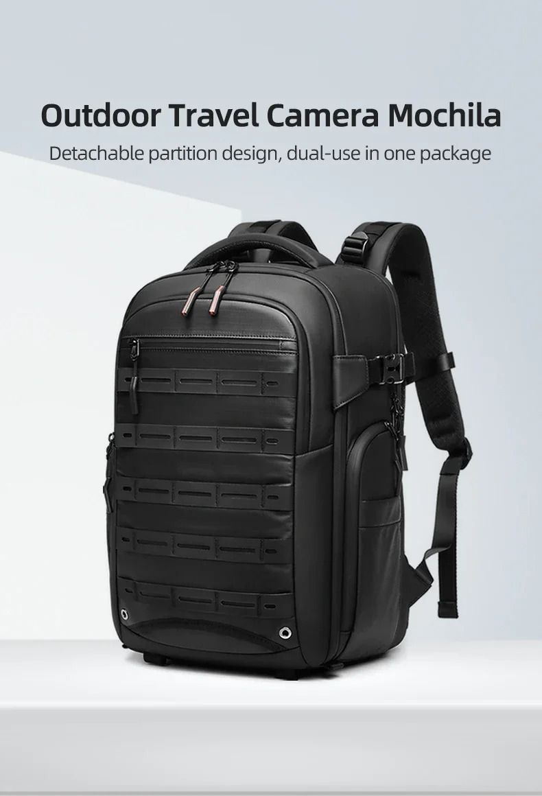 SLR Camera Large Capacity Multi-function Splash-proof Digital Drone Bag With Dry And Wet Separation Integrated With Computer_voghion.com