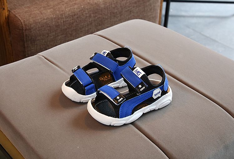 2024 Sommer Neue Kinder Strandschuhe für Jungen mit weicher Sohle, Stirnband Anti-Kick, leichte Sandalen für Mädchen_voghion.com