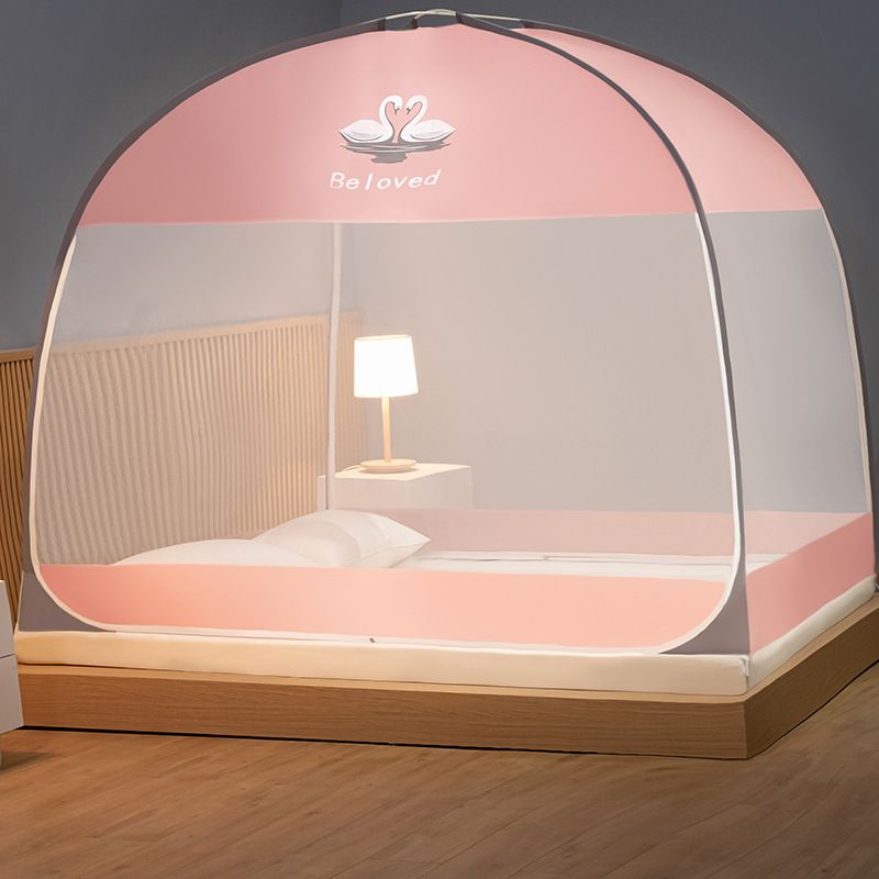 Zanzariera per Yurta Estiva, Installazione in Camera da Letto per Bambini, Anti-caduta, Pieghevole, Rimovibile_voghion.com