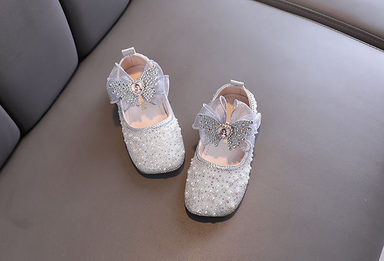 Version Mädchen Kleine, Mittlere Und Große Kinder Prinzessin Einzelne Schuhe Leder Schuhe Tanzschuhe Performance Schuhe_voghion.com