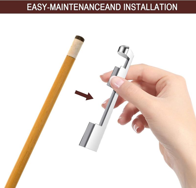 16pcs pool cue tip replacement pool cue repair pool cue tip repair tool set_voghion.com
