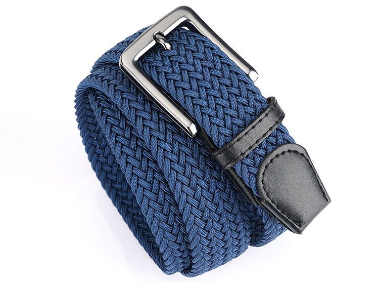 3.5 Men's Breathable Elastic Waist Support Comfortable Belt Silk Woven_voghion.com