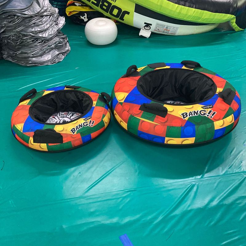 Auf Lager, heißer Verkauf! Aufblasbarer Ski, fliegende Untertasse, verdickte Ausrüstung für Erwachsene, Schneering, Schlitten, Snowboard, Skifahren, Gras, Sand, Skaten_voghion.com