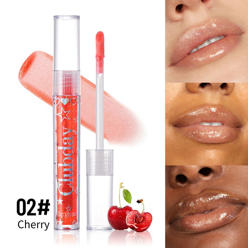 Aceite labial hidratante Clubday - Acabado brillante tipo espejo, brillo labial hidratante con ácido hialurónico_voghion.com