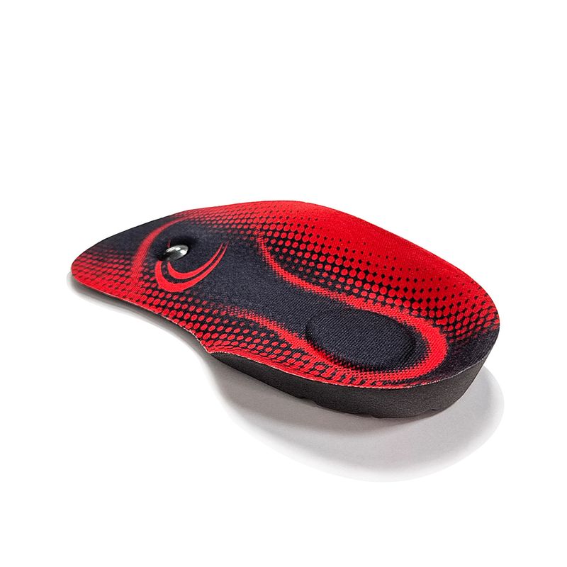Soletta ortopedica con cuscinetto per il tallone interno ed esterno a forma di O_voghion.com