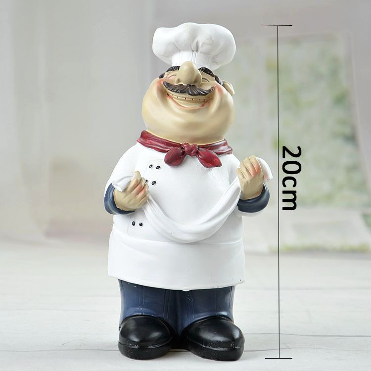 American Creative Chef Wine Cabinet Home Personalized Cafe Bar Table Decoration_voghion.com