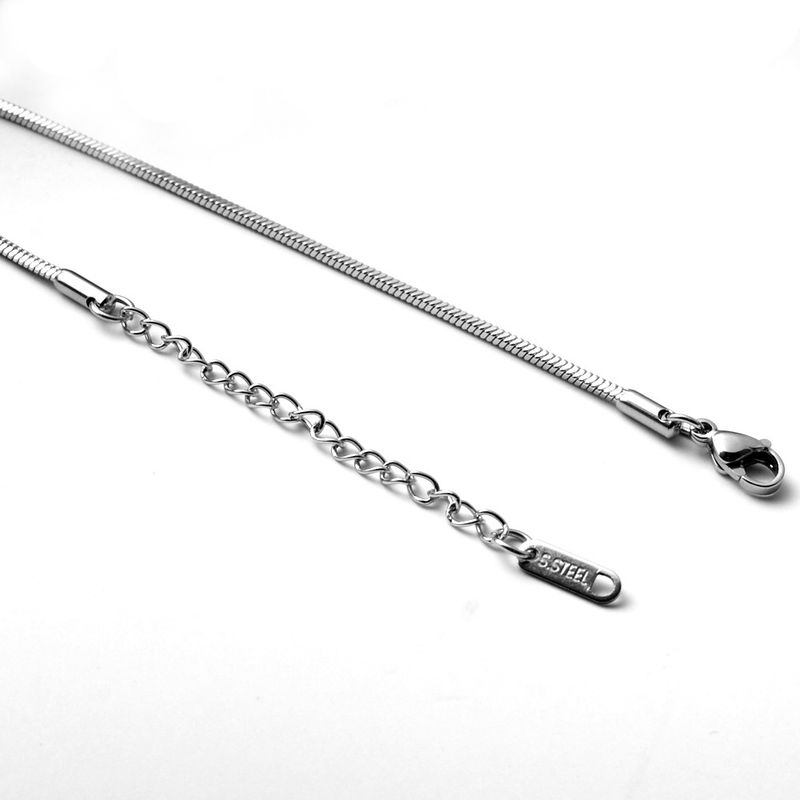 Accessori per gioielli in acciaio inossidabile con placcatura quadrata in stile semplice, 1 pezzo_voghion.com