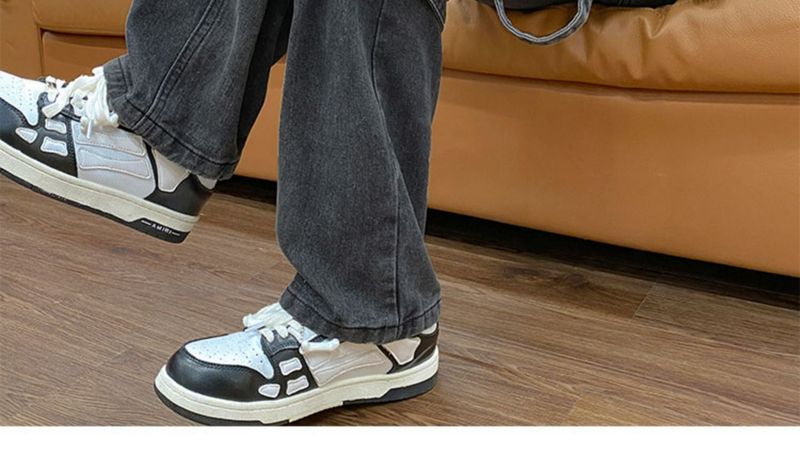 Workwear jeans men's spring and autumn loose straight wide leg trendy ins high street plus size casual long pants_voghion.com