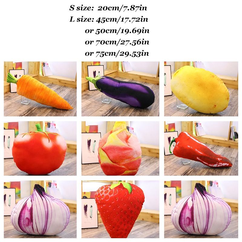 3D-Pfirsich-Plüschkissen mit niedlicher Fruchtform für Büro- und Heimdekoration_voghion.com