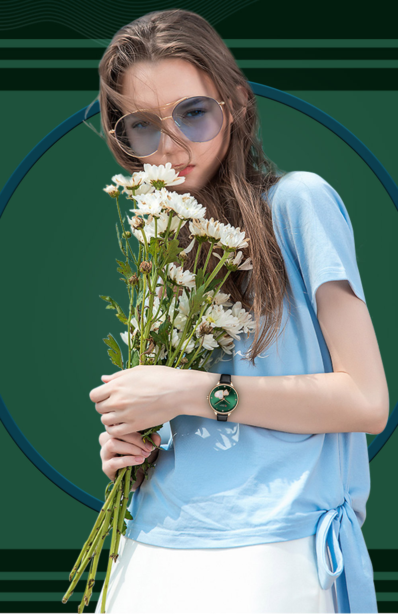 Top Brand Luxury Ladies Watch Leather Strap Ladies Watch Feminino Fashion Casual Ladies Clock Mujer_voghion.com