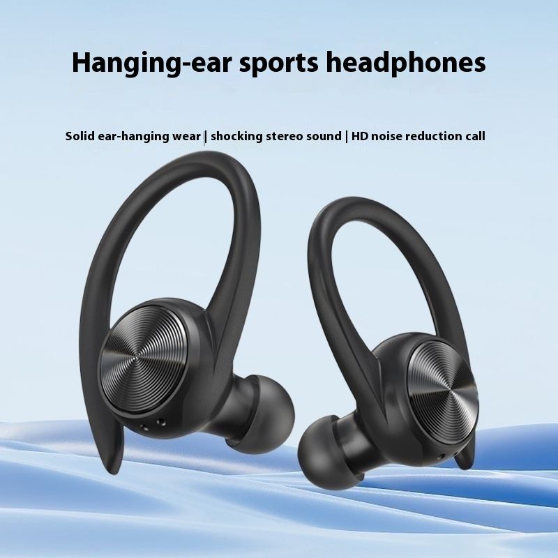 Cuffie auricolari Bluetooth wireless over-ear, anti-caduta, di buona qualità del suono, in-ear universali_voghion.com