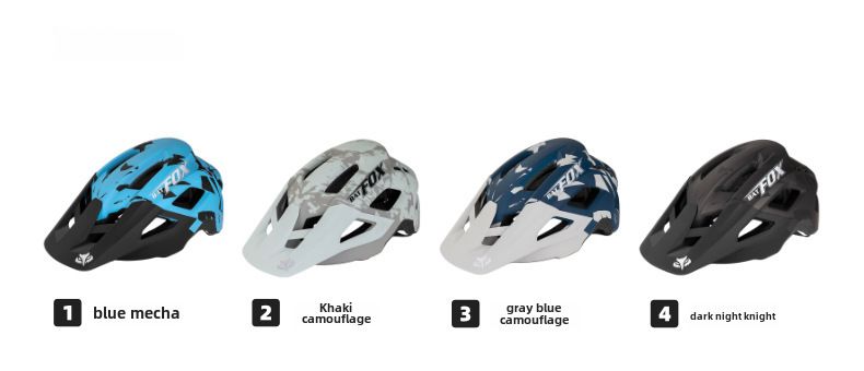 Mountainbikehelm fir Männer a Fraen, Teenager, Erwuessener, Downhill-Vëlo-Fuerkapp. Den Helm ass mat engem Hallefhelm ausgestatt._voghion.com