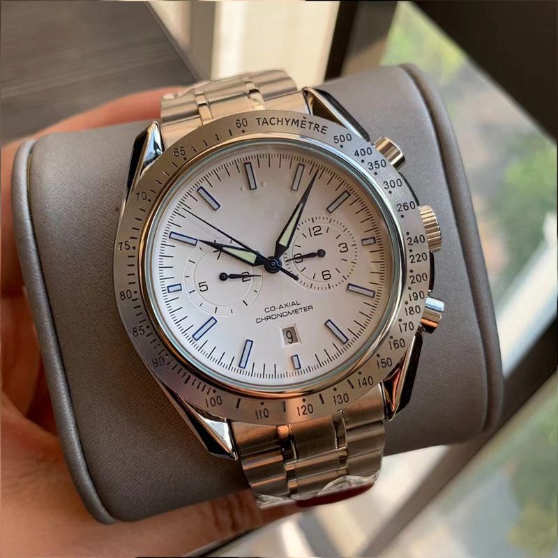 Orologio meccanico da uomo Constellation Belt completamente automatico con anello in ceramica_voghion.com