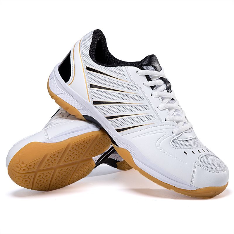 Badminton Shoes For Men And Women, Ultra-Light Breathable Non-Slip Shock-Absorbing Student Shoes, Professional Volleyball Training Shoes_voghion.com