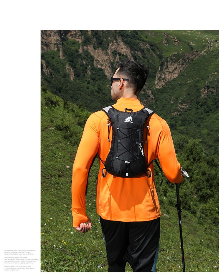 Sac à eau ultraléger à double bandoulière pour randonnée, trekking, randonnée, cyclisme, sport, respirant_voghion.com