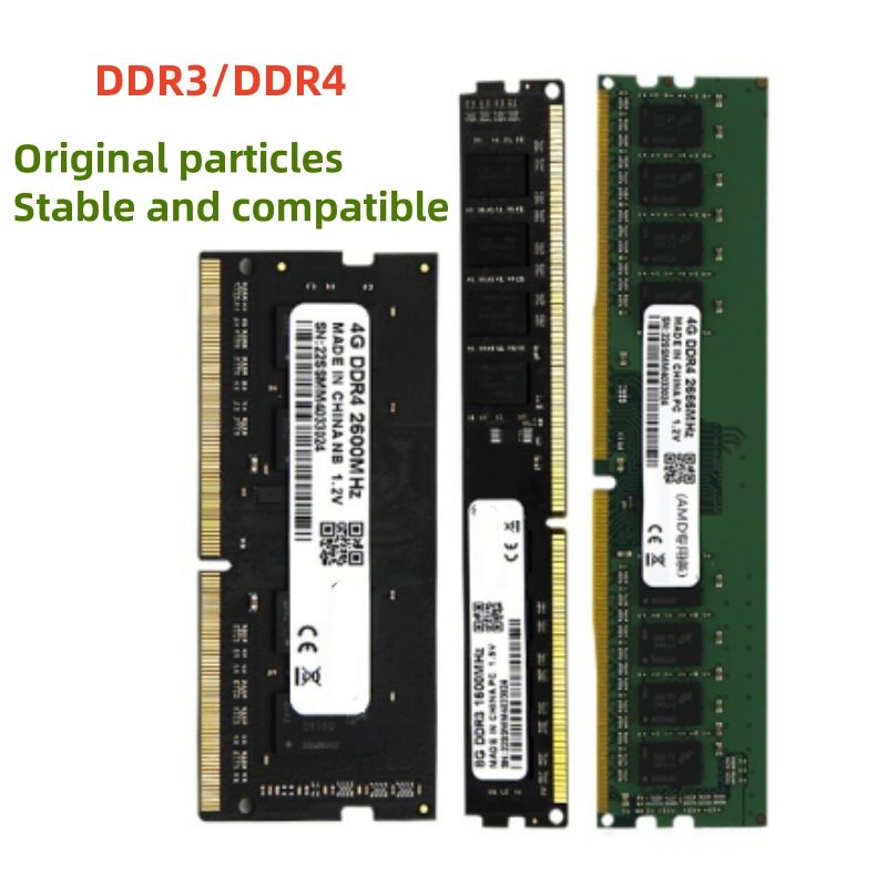 Universal DDR3 DDR4 RAM Memory For Laptop & Desktop PC - High Speed, Low Latency, Plug & Play Upgrade_voghion.com