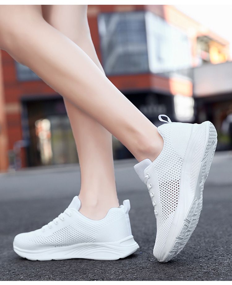 2024 Summer Thin Women's Comfortable, Breathable, Odor Hollow Single Mesh Anti slip Lightweight Daily Casual Shoes_voghion.com