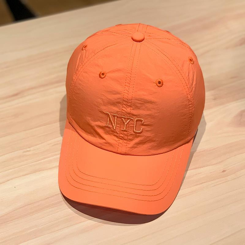 Cappello da baseball estivo da donna, sottile, in tessuto ad asciugatura rapida, con ricamo coreano, con lettera, protezione solare, per uomo e donna_voghion.com