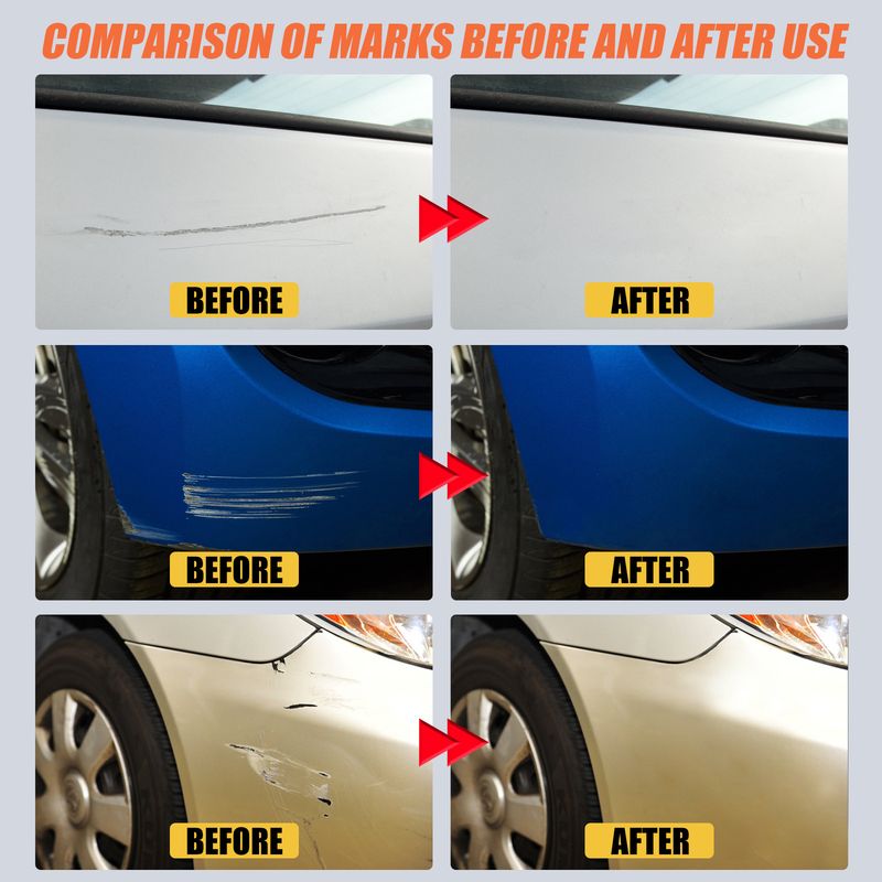 auto krāsas skrāpējumu remonta līdzeklis pulēšana skrāpējumu noņemšana renovācija remonta līdzeklis auto krāsas apkope remonts_voghion.com
