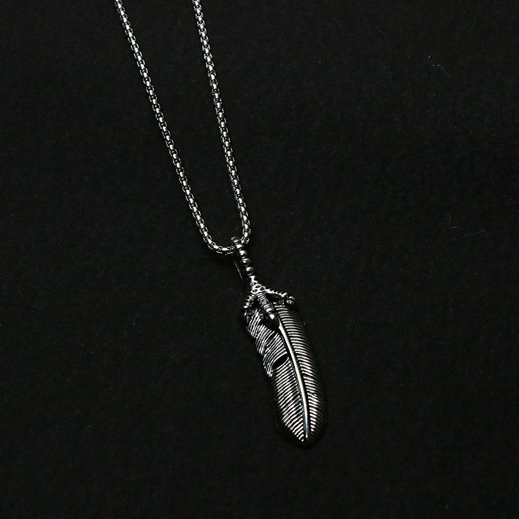 Collana Hip Hop Maglione Catena Coltello Arma Ciondolo scheletro Punk Street Bounce Accessori Merci_voghion.com