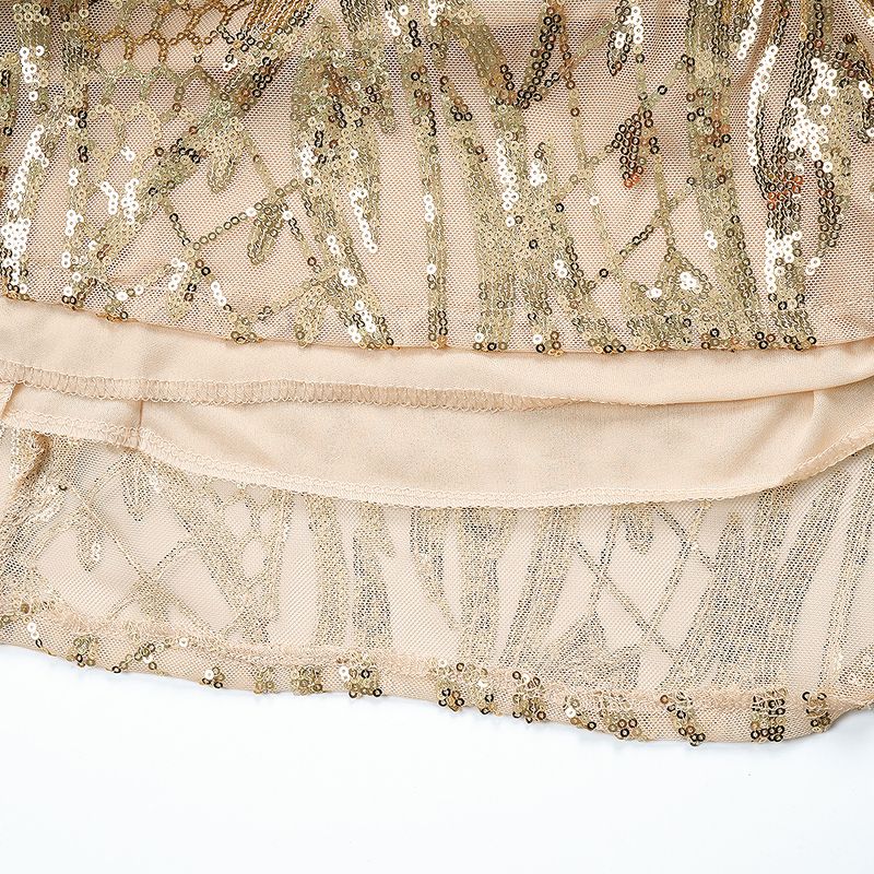 Damenbekleidung Mode Damen V-Ausschnitt Kleid Übergröße Langes Kleid Partykleid_voghion.com