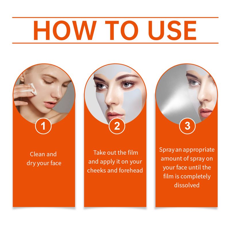 Hoygi Set Collagen Firming Nourishing Spray Hydrating Moisturizing Revitalizing Face Mask_voghion.com